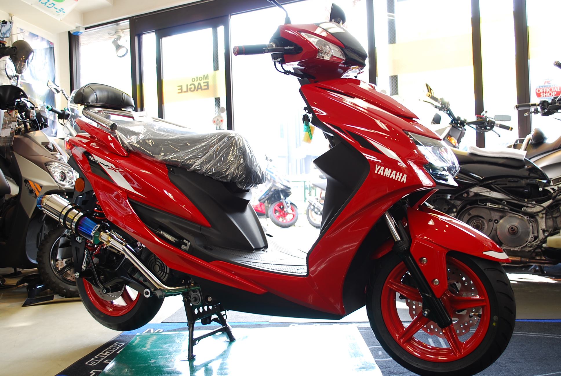 カスタム車紹介＾＾シグナス5型 | バイクショップ・イーグル公式ページ 