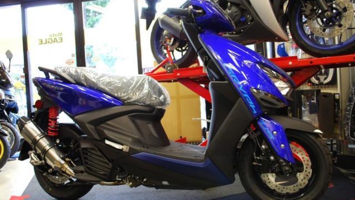 ヤマハ シグナス　グリファス改ローダウン