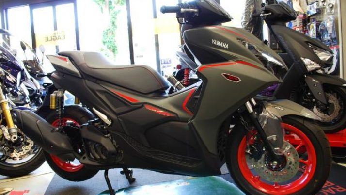 ヤマハ ＡＥＲＯＸ１５５ＴＵＲＢＯ／ＭａｔｔｅＤａｒｋＧｒｅｙ